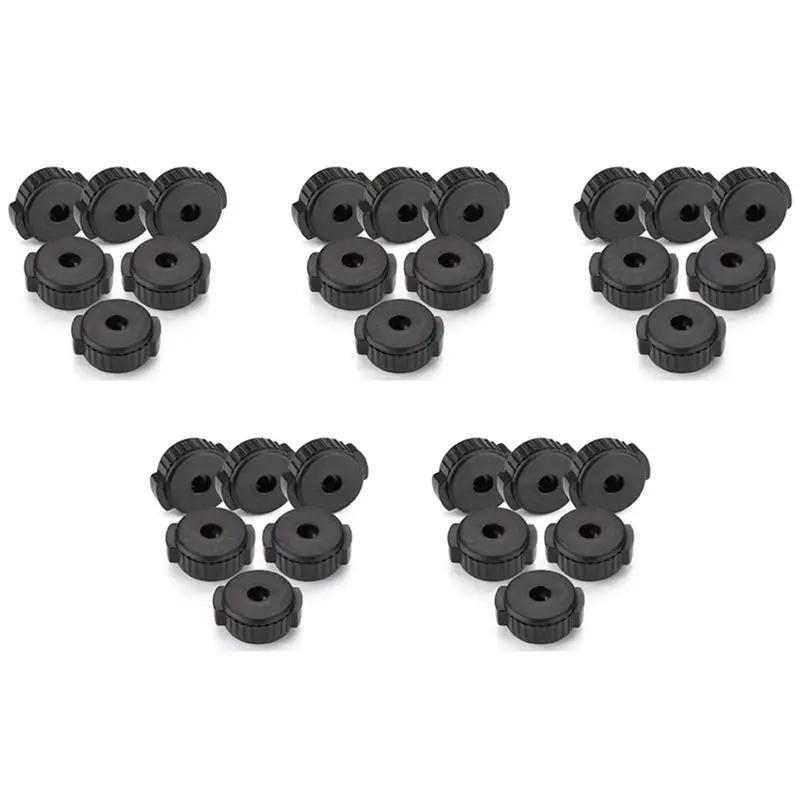 

CGDS-30 PCS Plastic Cymbal Nuts,Quick-Set Cymbal Nut For Percussion Drum Kit,Percussion Replacement Parts