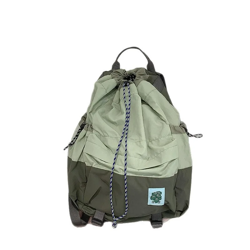 New Ladies' Shoulder Bag Lightweight Casual Drawstring Sport Backpack For Outdoor Activities Leisure Hiking Backpack