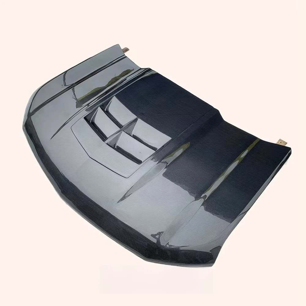For Camaro 1998-2002 KZ Style Carbon Fiber Front Bumper Hood Bonnet
