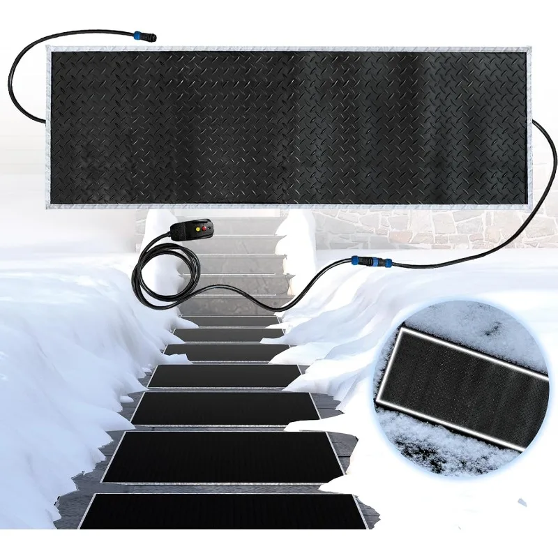 

Outdoor winter driveway walkway electric non-slip rubber snowmelt heating pad