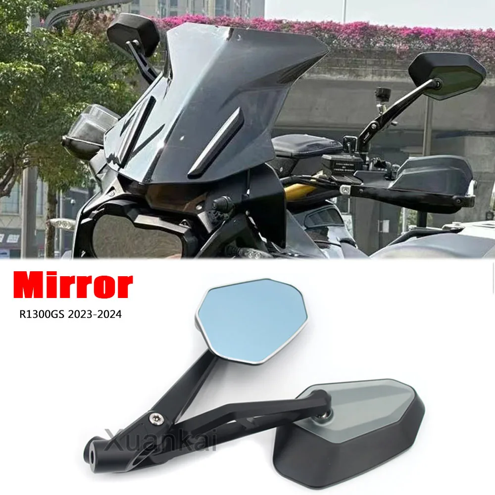 R1300GS Accessories Collapsible Rearviews Mirrors For BMW R 1300GS R1300 GS 2023 2024 Motorcycle CNC Side Mirrors