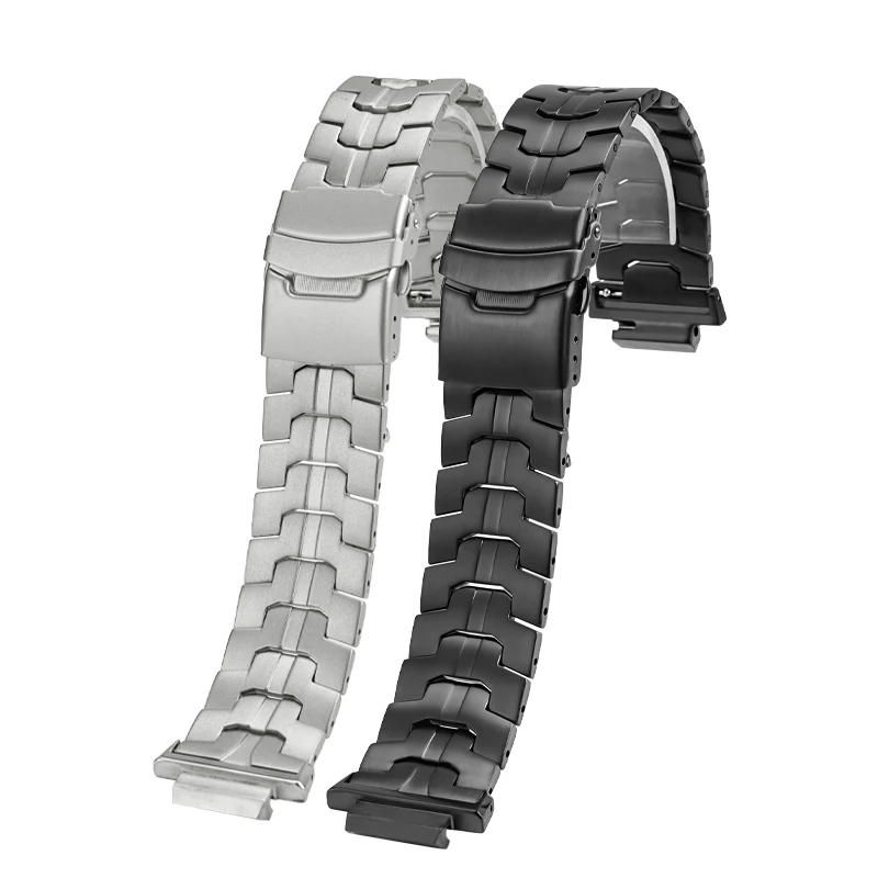Титановый ремешок для G-shock DW5600 GA2100 для часов Casio 3229 DW-5600E/BBN GW-M5610 GW-B5600HR/BC Титановый ремешок-браслет