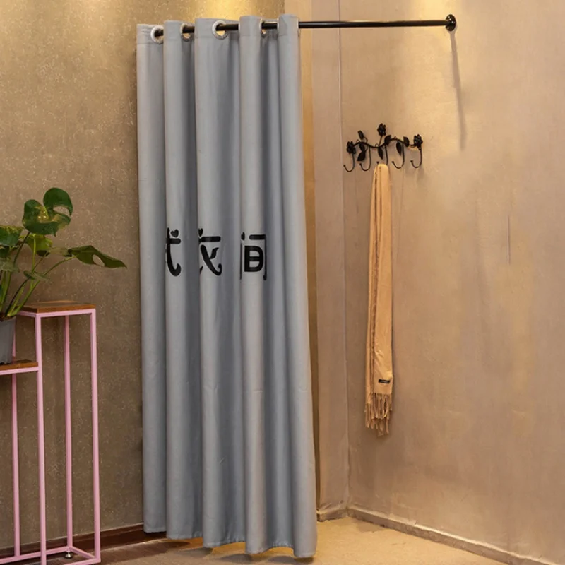 Wall Mounted U Shaped Display Rack, economia de espaço, loja de roupas, vestiário Fitting Rooms, personalizado