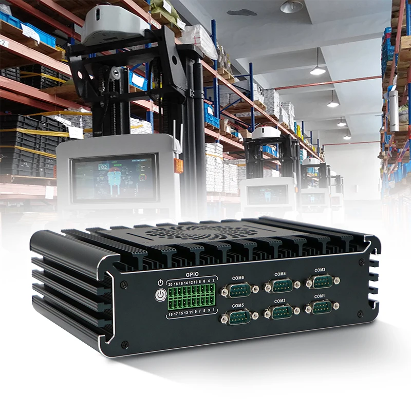 Yanling N3126 Industrial Vision Computer 6 Serial Fanless Embedded Industrial Computer With 11th Generation Core In Stock