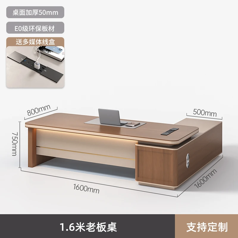 Computer Gaming Office Desk Executive Reception Aesthetic Display Office Desk Minimalist European Escrivaninha Office Furniture