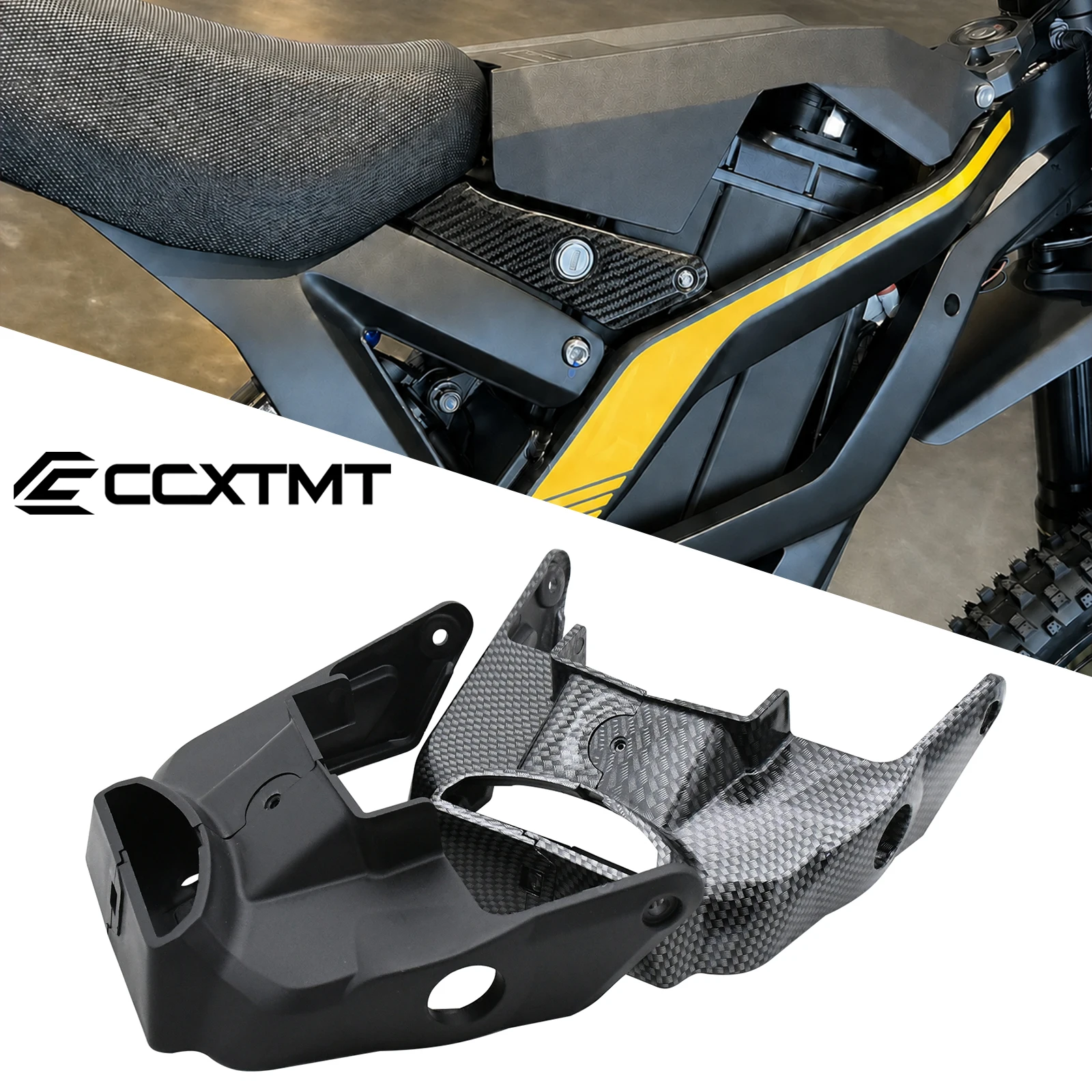 For 79 Bike Electric Motorcycle Accessories Battery Compartment Lock Surround Key Door Surround Protective Cover Motocross