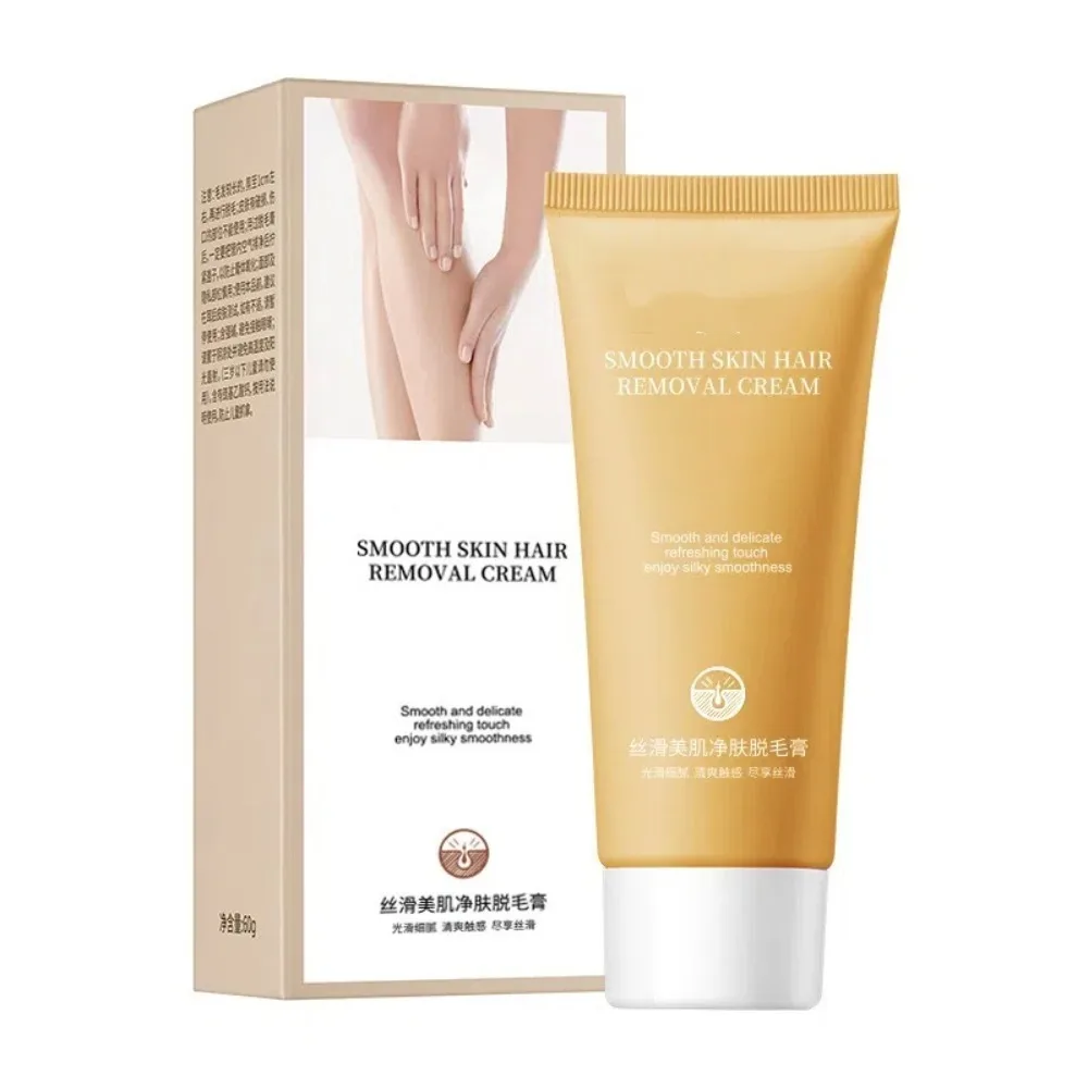 Effective Moisturizing Hair Removal Cream Gentle Fast Acting Underarm Depilation Cream Epilator Cream for Face and Body