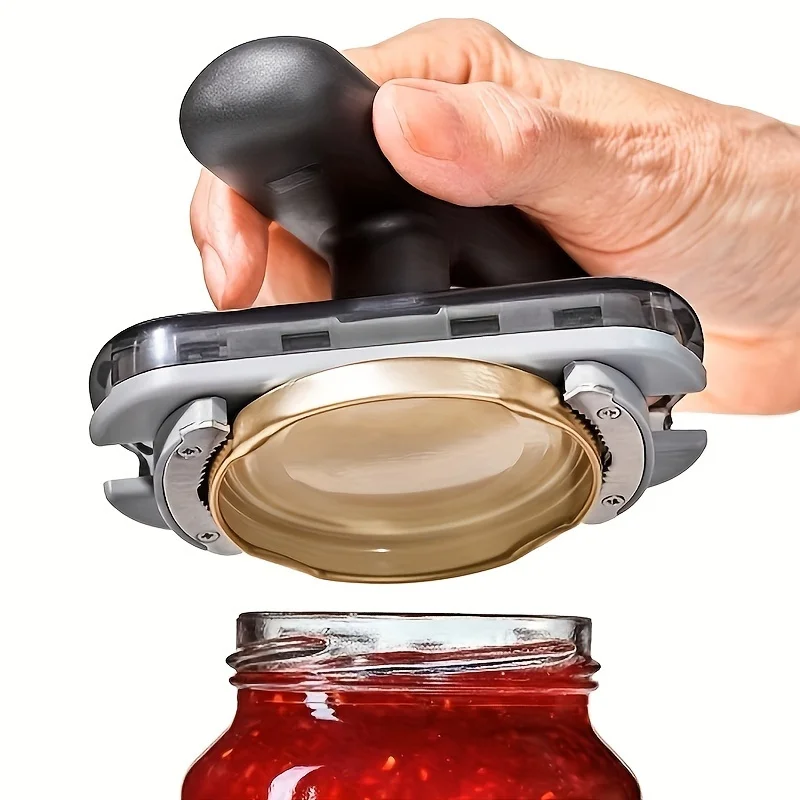 

1pc Apribottiglie multifunzionale EasyOpen per cucina, rimozione senza sforzo del coperchio, apriscatole portatile essenziale