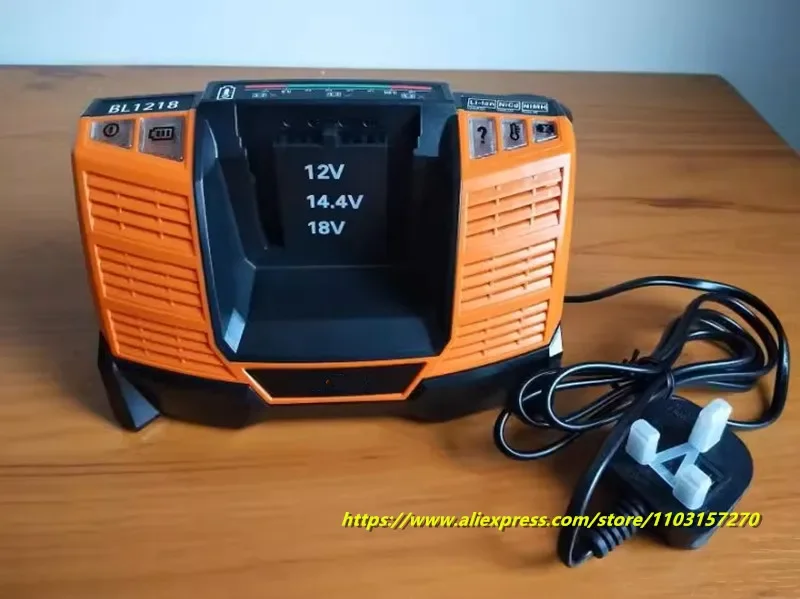 Original For Ridgid/AEG 12V-18V Power Tool Battery Charger BL1218 Li-Ion Ni-Cd Ni-Mh Smart Battery Charger Genuine view 2