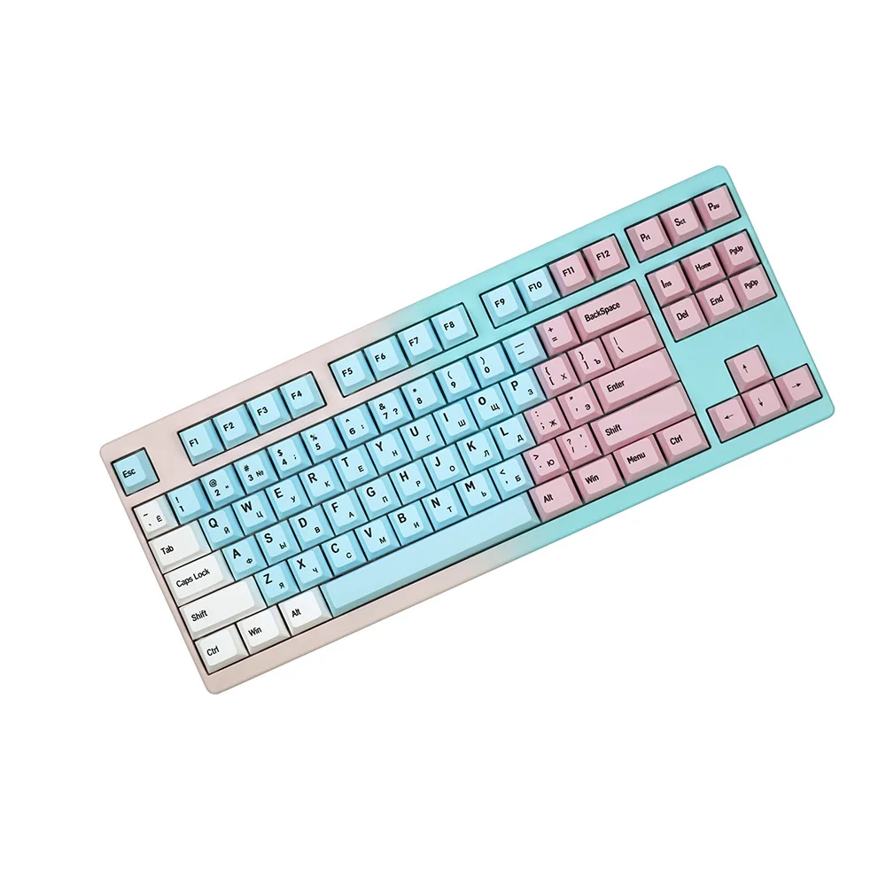 NPKC Cherry profile keycaps PBT keycap 108keys for mechanical keyboard cherry MX switch gk61 anne pro 2 redragon fizz k617 bm60