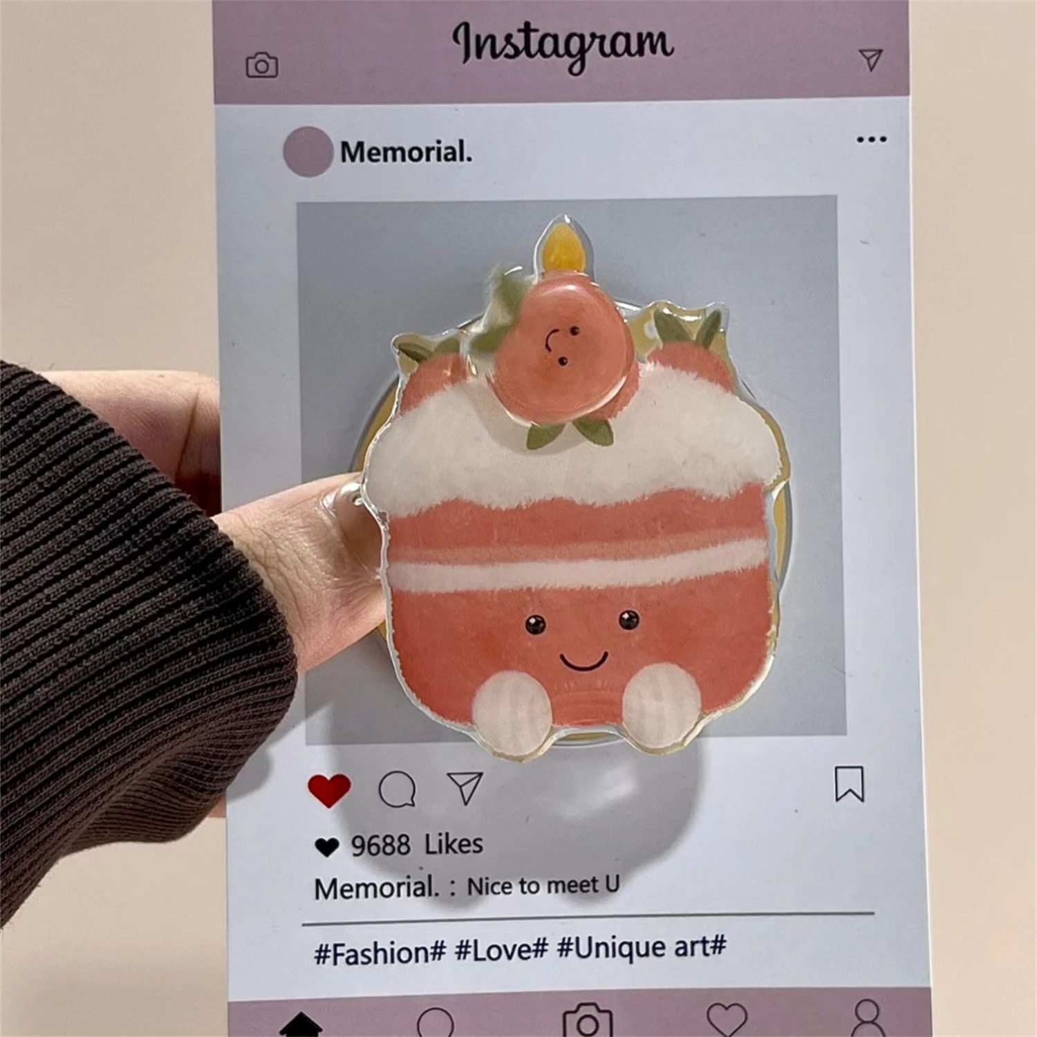 

Магнитная подставка с милой кошачьей лапой для Magsafe Grip Tok Griptok, кронштейн, держатель для телефона, поддержка для IPhone, Samsung, Pad Smart Tok