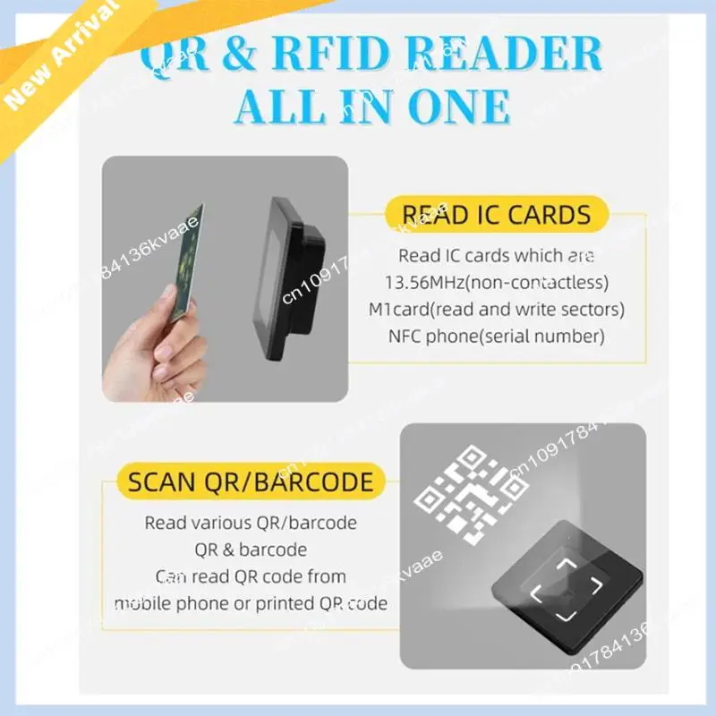 Leitor de código QR de controle de acesso M01K M350