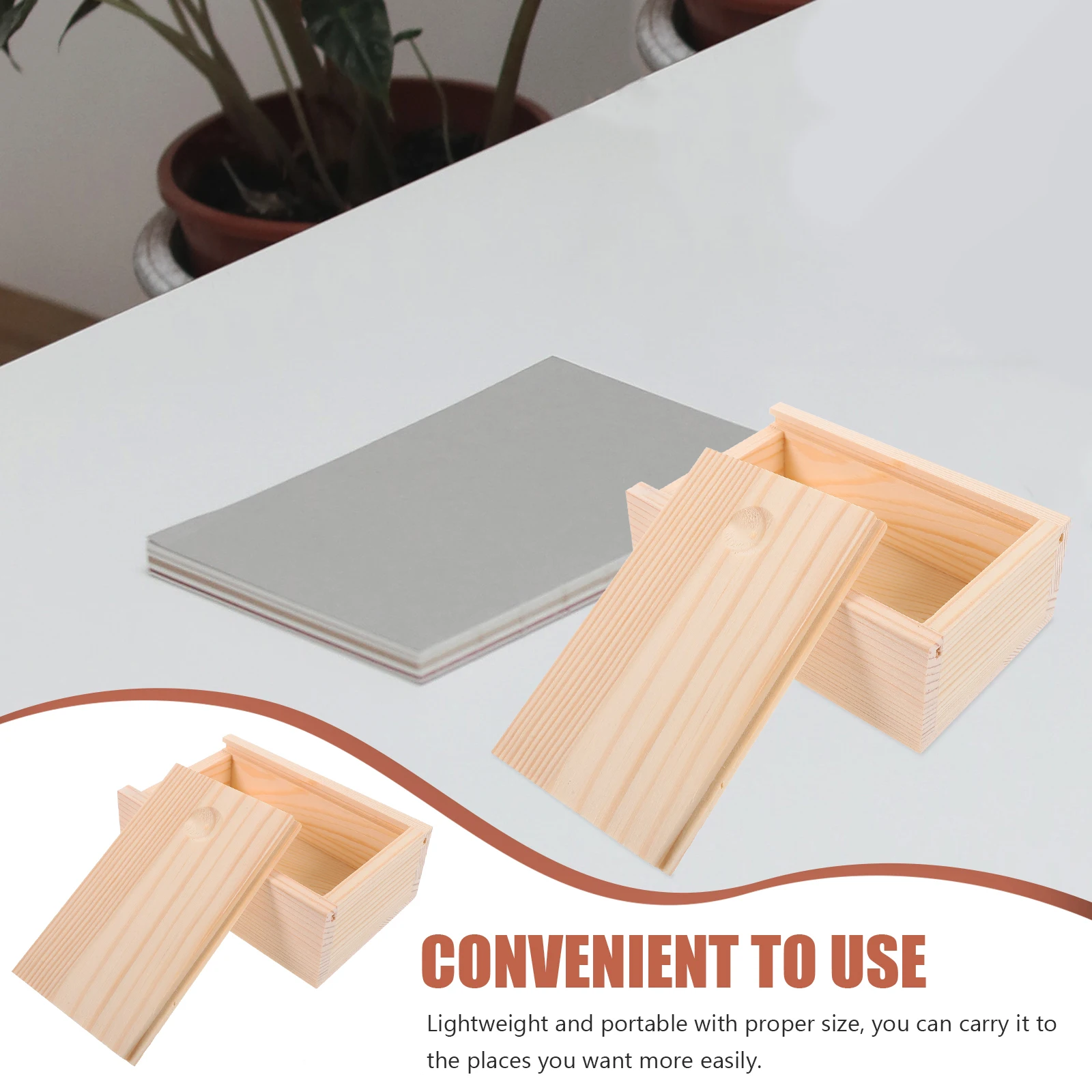 

Storage Box Vintage Jewelry Container Multifunction Wooden and Makeup Organizer