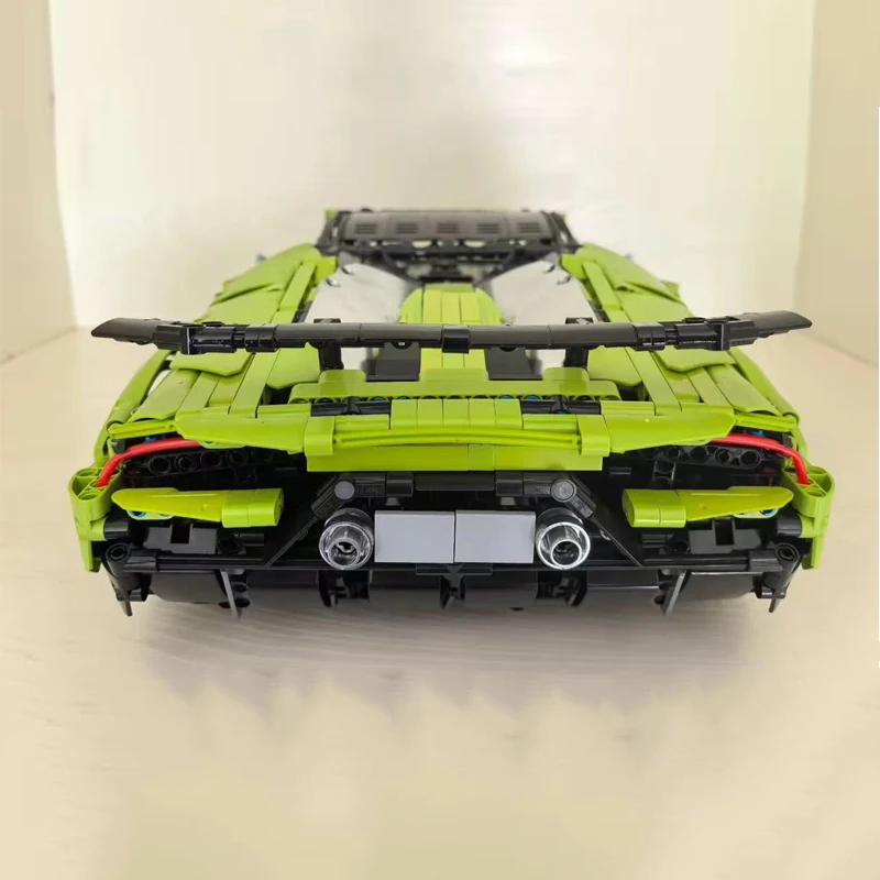 جديد التقنية MOC-72491 SuperCar مخصص نموذج مركبة اللبنات الطوب لتقوم بها بنفسك اللعب الجمعية هدايا عيد الميلاد للأطفال