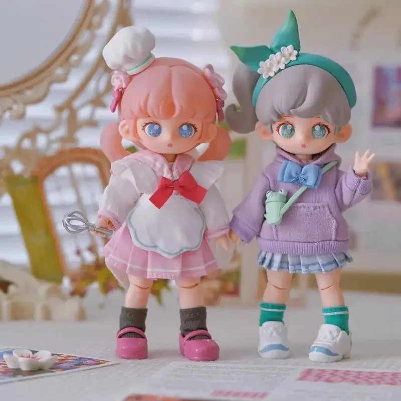 

Teennar 2nd Club Recruitment Blind Box Action Figure Ob11 Toys 1/12 Bjd Dolls Mystery Box Cartoon Surprise Birthday Girls Gifts