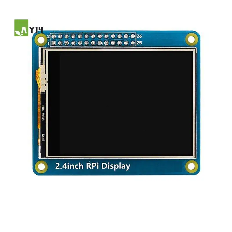 AY14 -2.4 Inch Touch Screen For Raspberry Pi Zero 2 W 320X240 SPI Interface TFT Display For Pi 5 4B 3B+ 3B 3A+