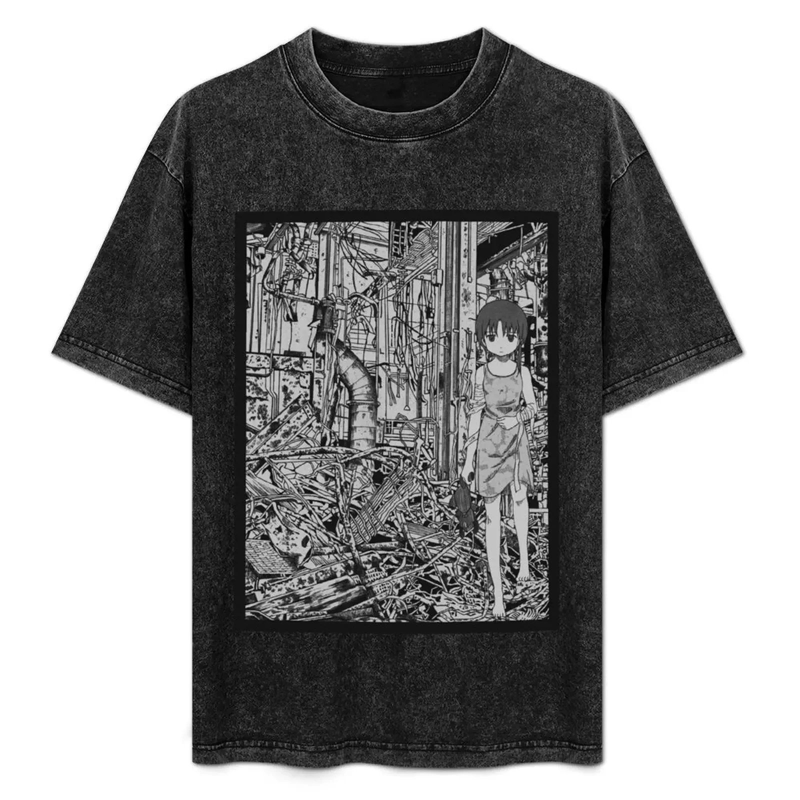 

Serial Experiments Lain - wired in solitude T-Shirt Dry Fit Athletic Short Sleeve Shirt