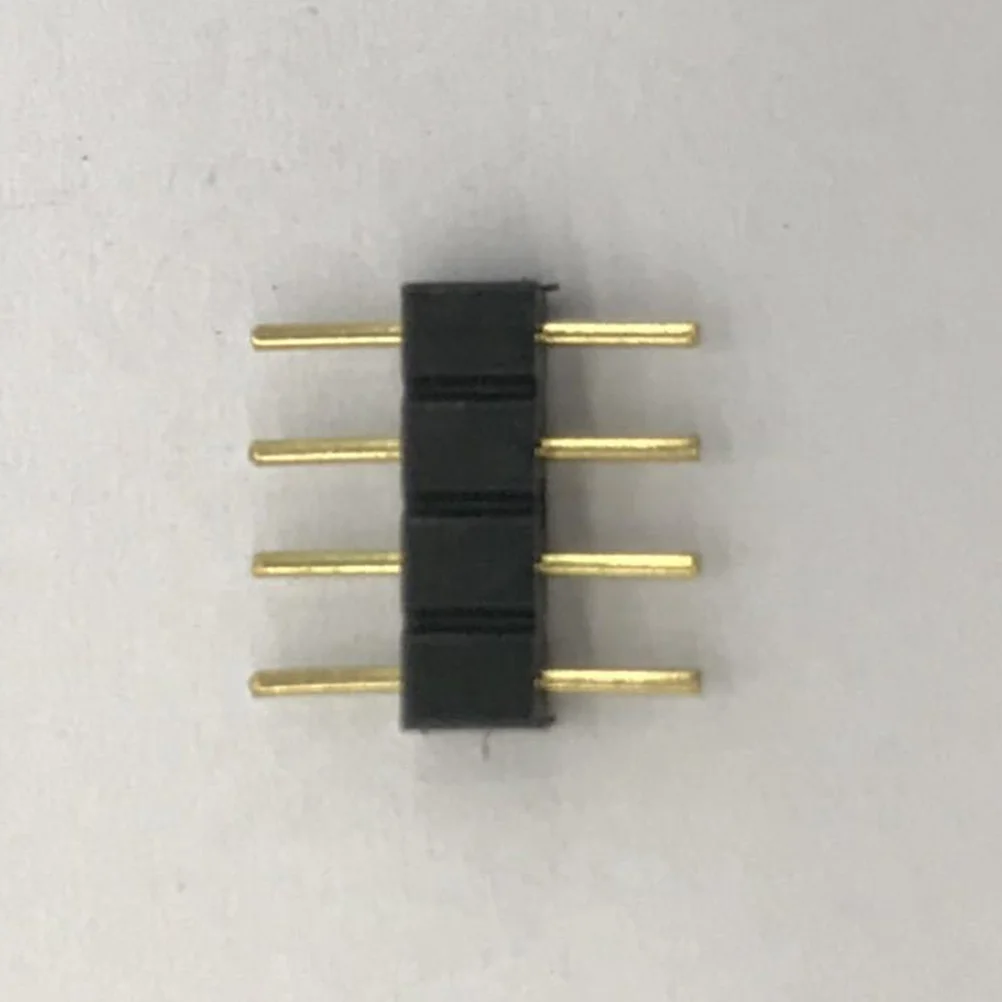 50 قطعة مجموعة توصيل رأس الدبوس ذكر أنثى لشريط LED 5050 ضوء ملون دائرة Pcb تطبيقات إلكترونية ذاتية الصنع