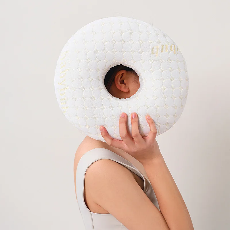 Single Hole Ear Pillow Ear Pillow Elderly Patient Ear Pillow Perforated Pillow Adult Beauty Salon Pillow Core Side Sleep Without