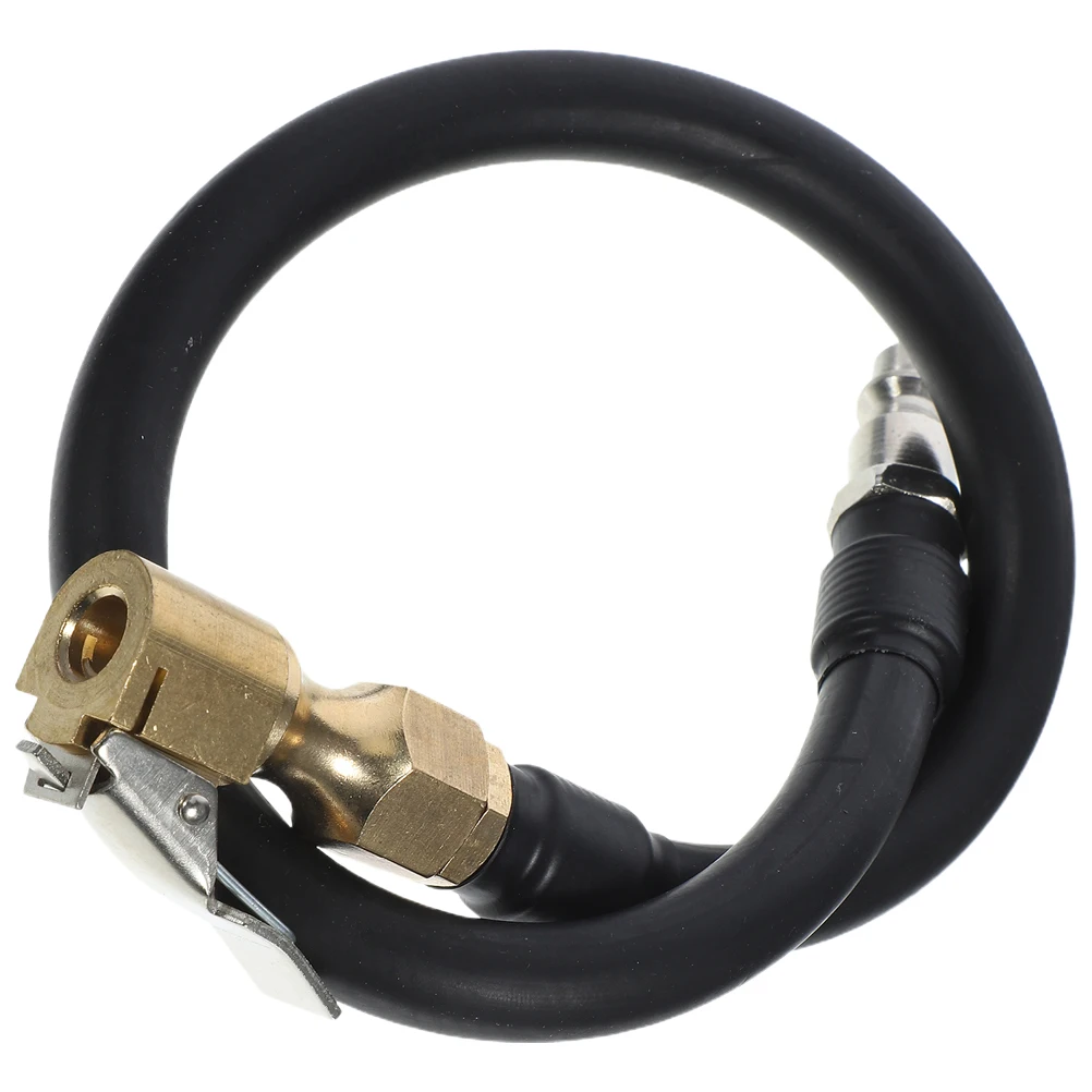 

Tire Inflator Hose Quick Inflation Chuck Replacement Portable Air Compressor Attachment Extension Tube For Car Motorcycle