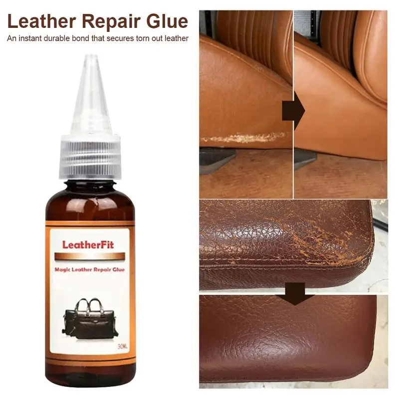 Ml Leather Repair Gel Leather Vinyl Repair Liquid Kit Car Seats Sofa Jacket Belt Shoes Repair Tool Restoration