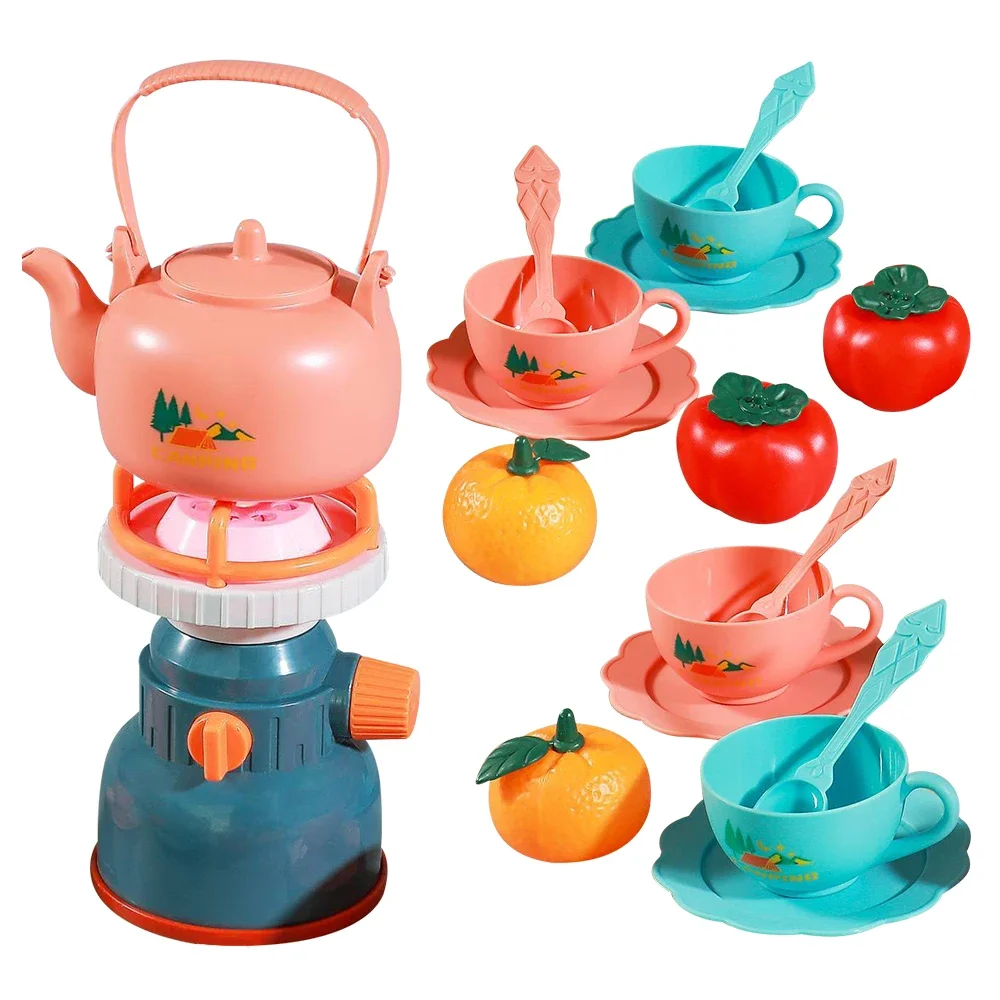 

18pcs Outdoor Adventure Toy Playing House for Boys Girls, Pretend Play Camping Set for Kids,Simulation Explore Camping Tool Toy