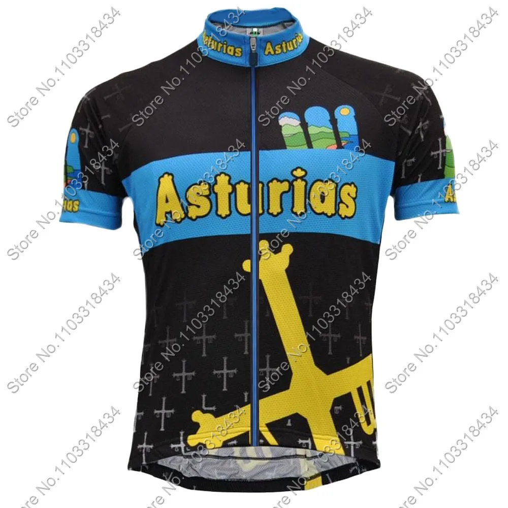 Suit 2026 Asturias Cycling Jersey Set Summer Clothing Mens Road Bike Shirts Suit Bicycle Bib Shorts MTB Wear Maillot Culotte