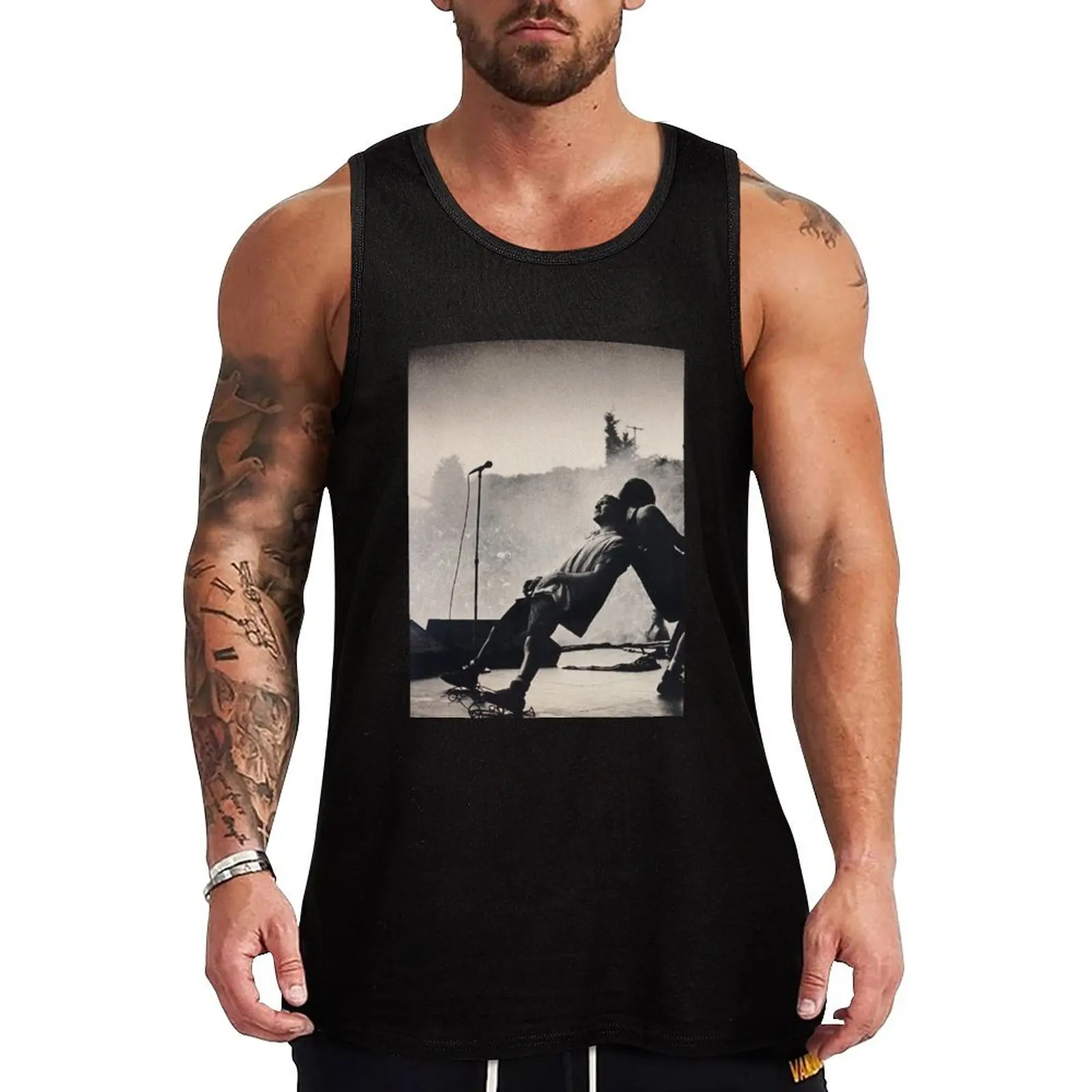 

Vintage Concert Musical Show Poster Tank Top quick-drying t-shirt Gym T-shirts for men vest men plain t-shirt
