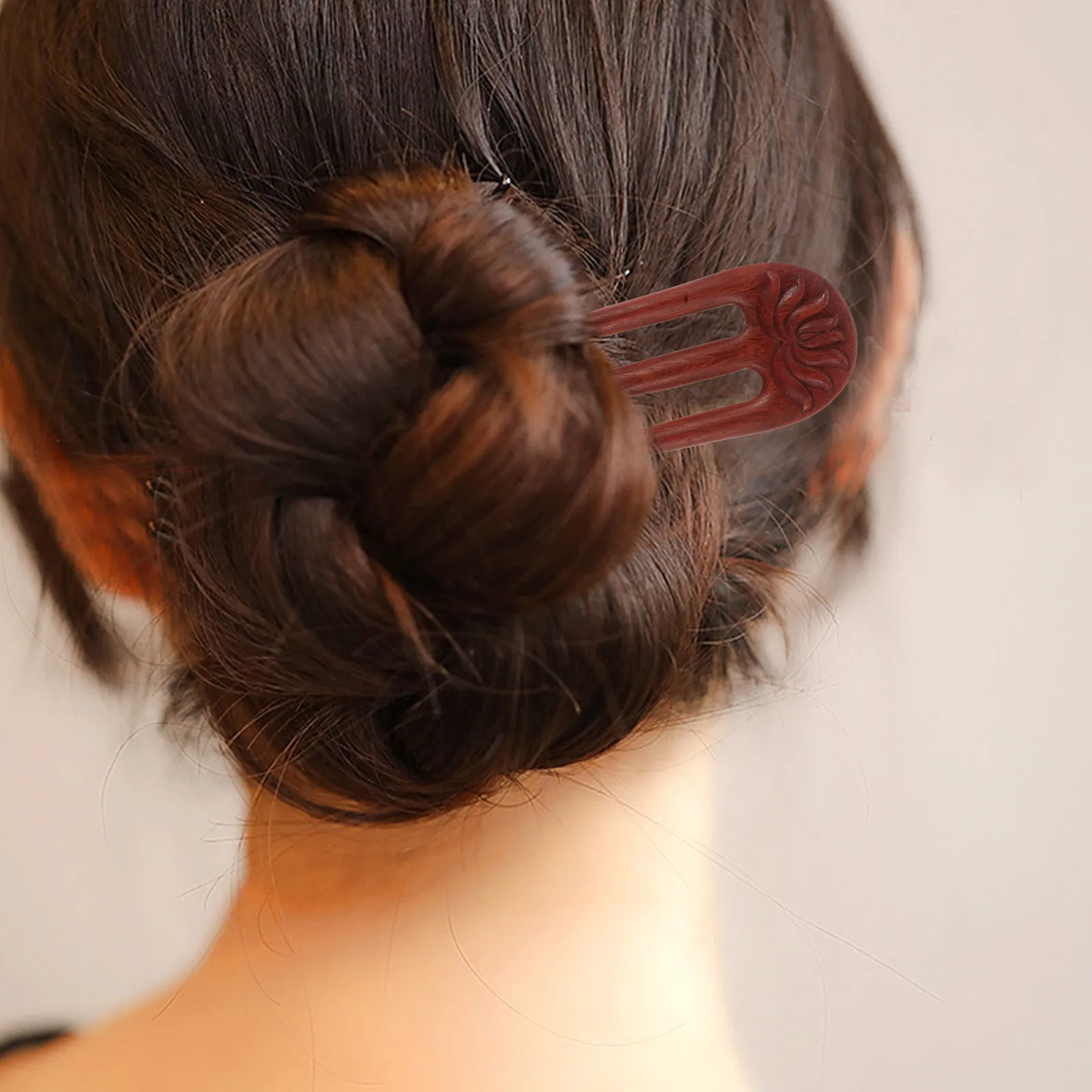 

Sandalwood Hairpin Chinese Style Traditional Headdress Accessories Wooden Sticks Decorative Pins Long Hair Accessories Women
