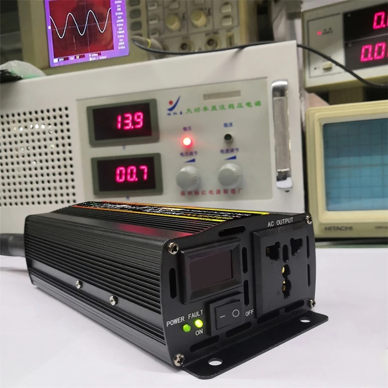 3000w 12v 24v 48v a 220v 110v soquete conversor de potência do carro inversor carregador adaptador transformador tensão onda senoidal pura 50hz 60hz