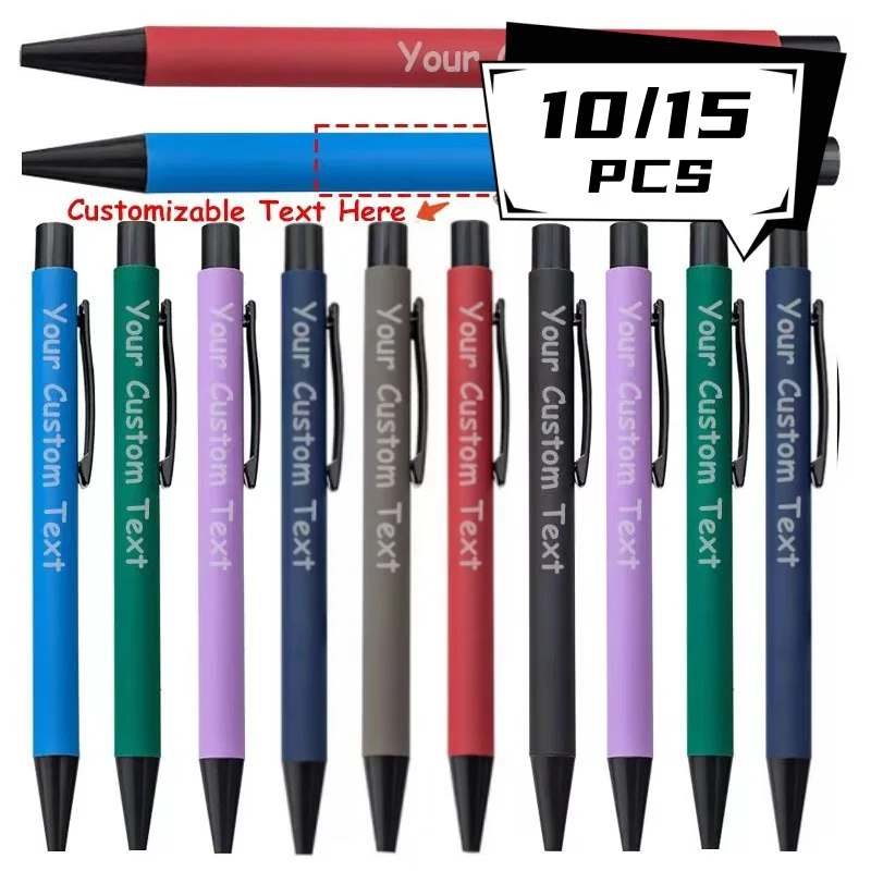 

10/15pcs Ballpoint Pens Business Office Meeting Signature Pens School and Corporate Gifts Hotel Conference Supplies