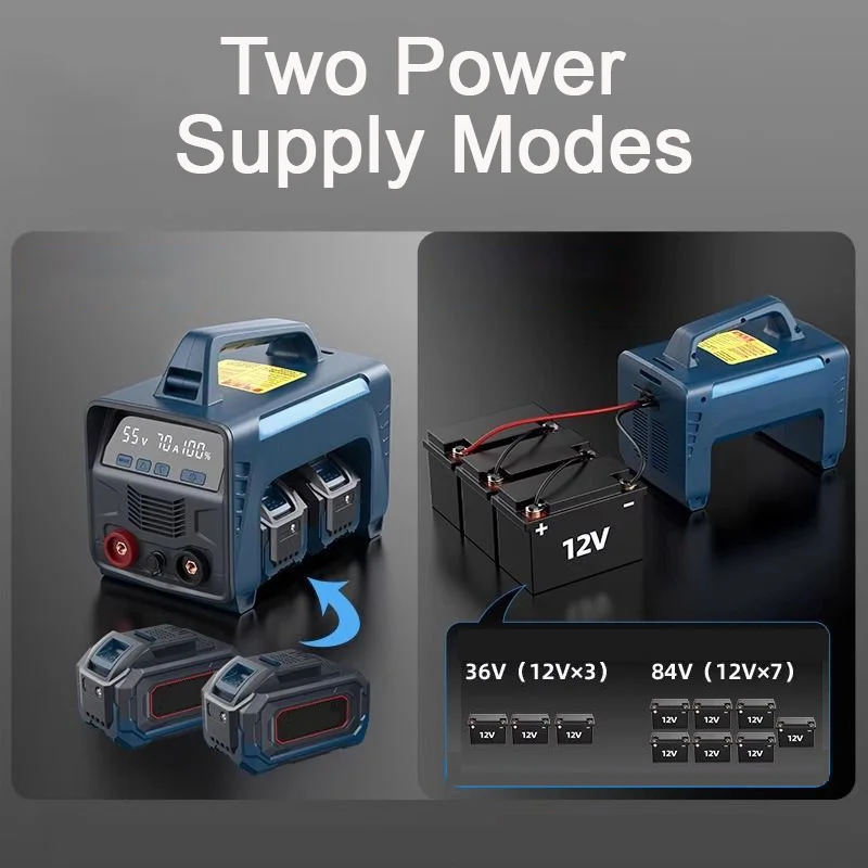 HotNew Lithium Battery Welding Machine Rechargeable Two protection Welding Wireless Portable Battery DC Small Welding Machine