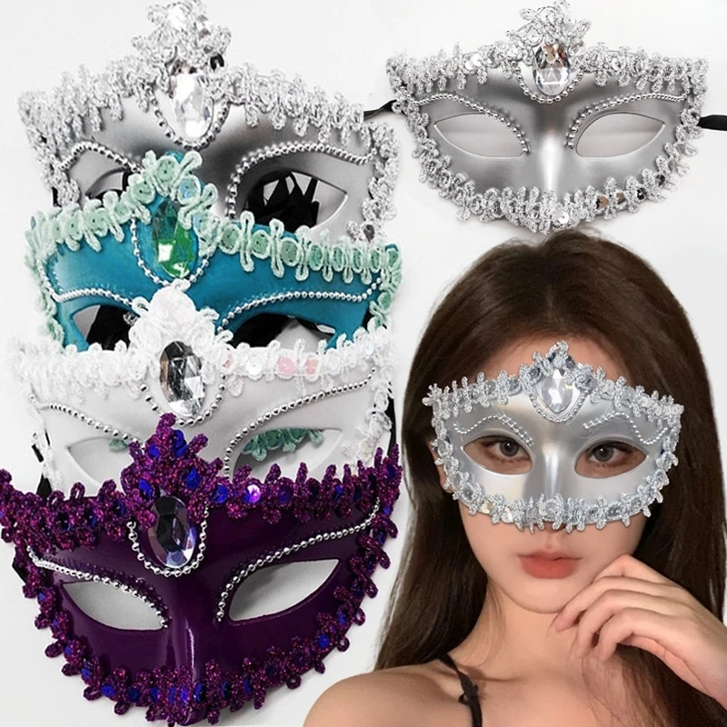 Máscaras de fiesta de carnaval, Cosplay de Anime, máscara de ojos veneciana, accesorios de fiesta, máscara facial para club nocturno, disfraz para mujeres y hombres