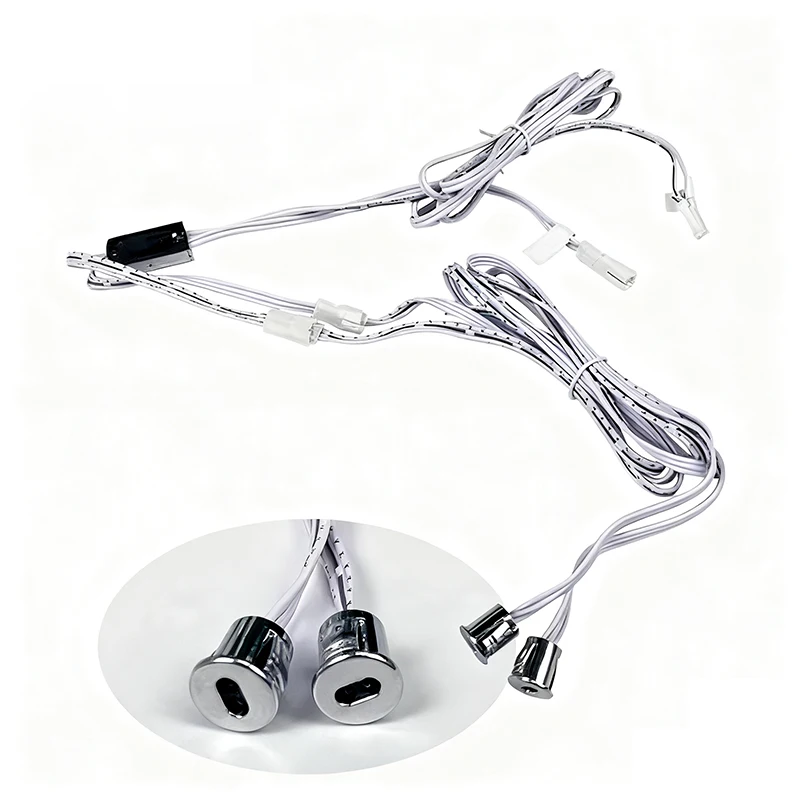 12V/24V 5A IR Proximity Sensor Switch / Automatic On/Off LED Light Controller for Cabinet, Door & Drawer