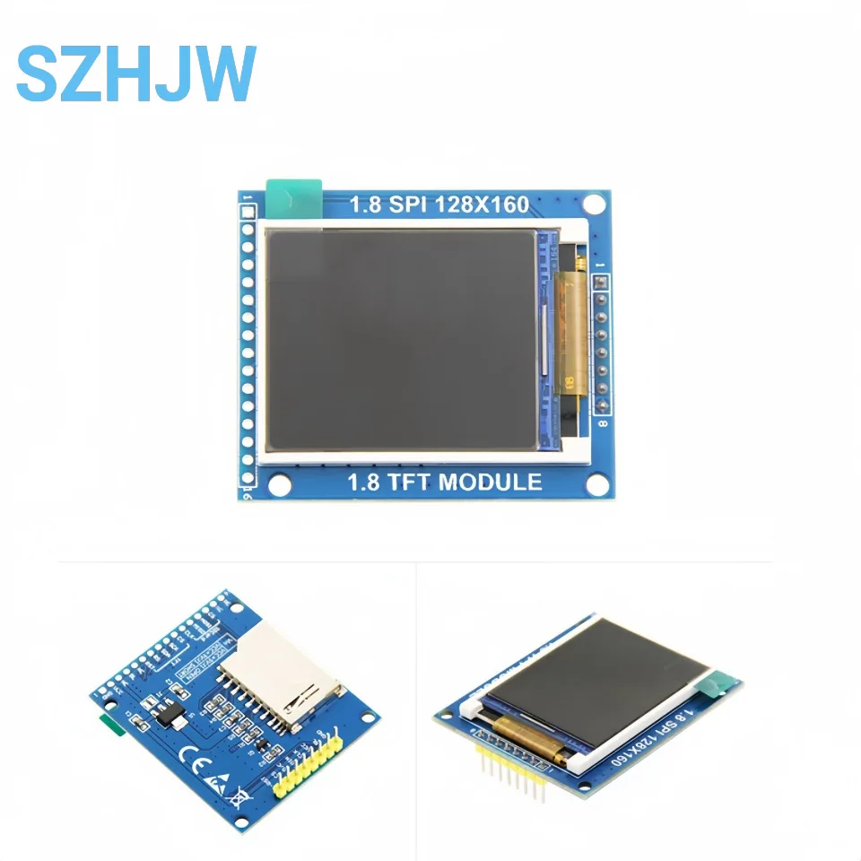 1,8 Zoll TFT LCD Display Modul SPI Schnittstelle 4-Draht IO nur mit PCB Backplane für Arduino MCU