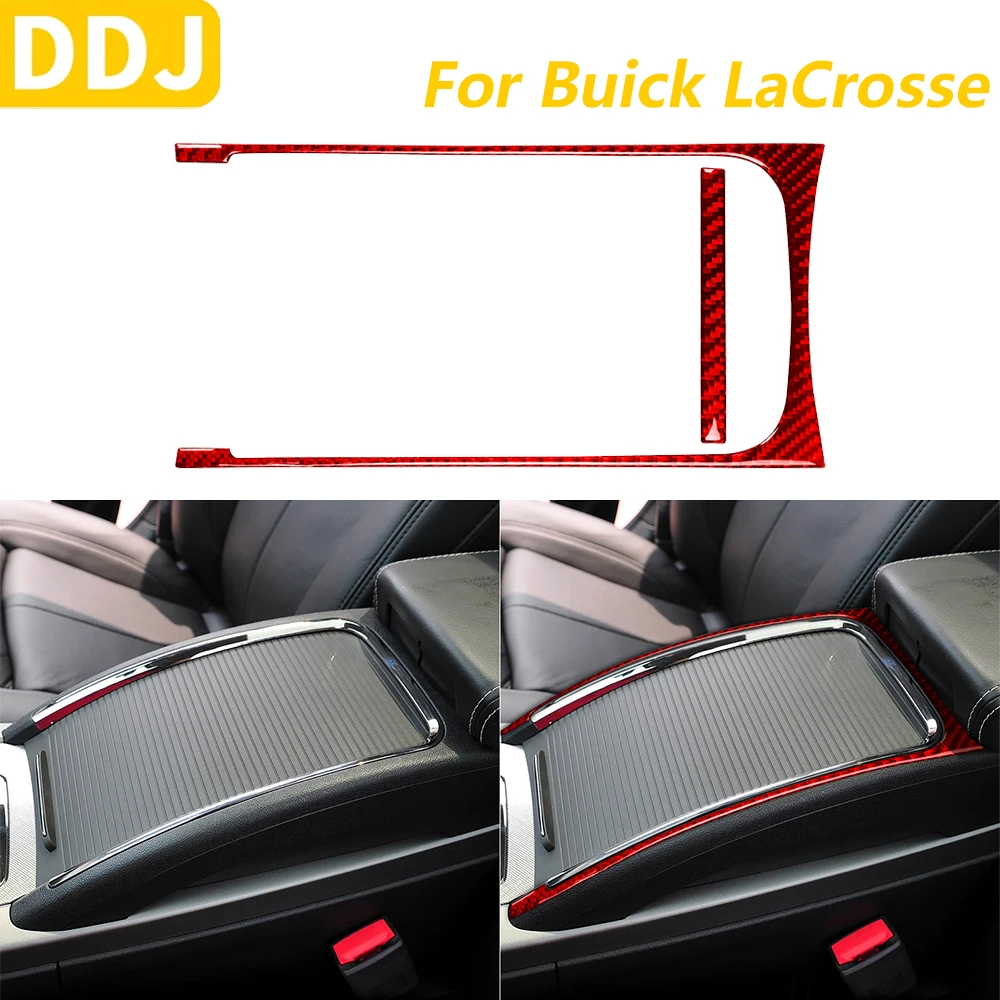 

Для Buick Lacrosse CX CXL CXS 2010-2013 красный держатель для стакана с водой из углеродного волокна рамка панель крышка декоративные автомобильные аксессуары наклейка