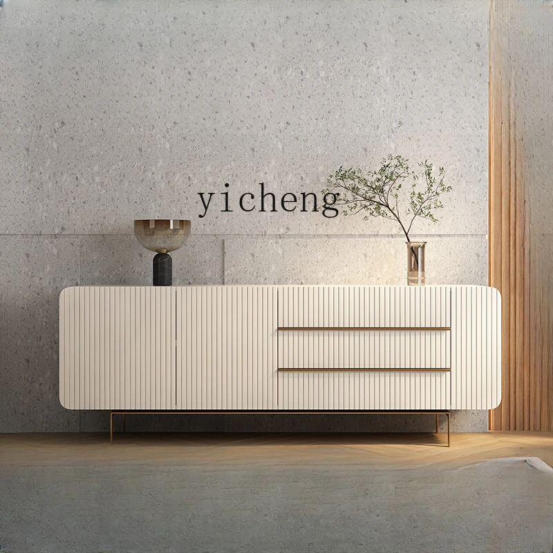 

ZC Home Entrance Cabinet Modern Minimalist Dining Side Storage Cabinet Living Room Entrance Shoe Cabinet