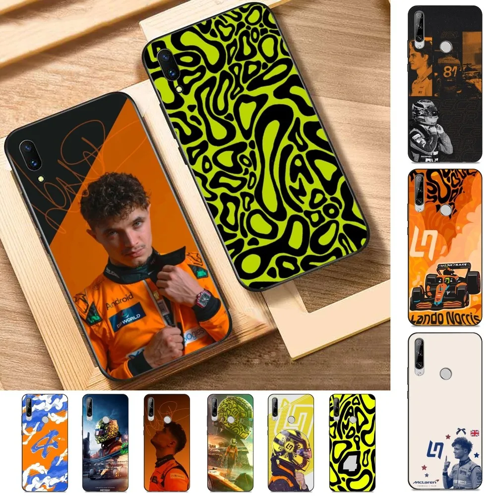 F1 Formula 1 L-Lando N-Norris Phone Case For Huawei Y9 6 7 5 Prime Enjoy 7s 7 8 plus 7a 9e 9plus 8E Lite Psmart Shell