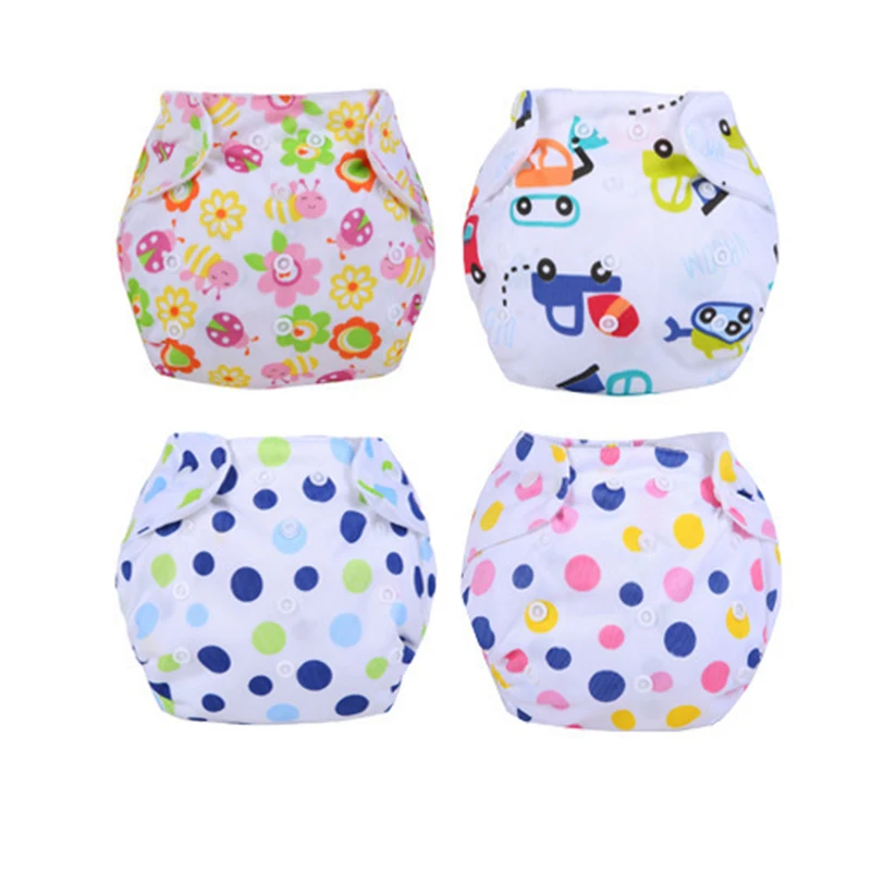 Baby Diapers Reusable Training Pants Waterproof Washable Cotton Cloth Diapers Unisex Shorts Breathable Nappy Changing Underwear