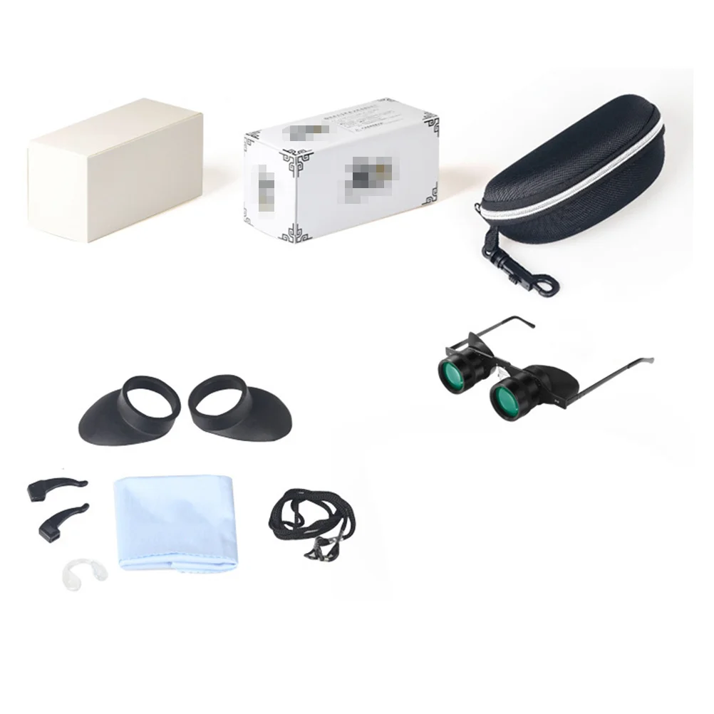 

Night Vision Fishing Telescope 10X Low Light Binocular Left Right Eye Adjustable High Definition Large Exit Pupil For