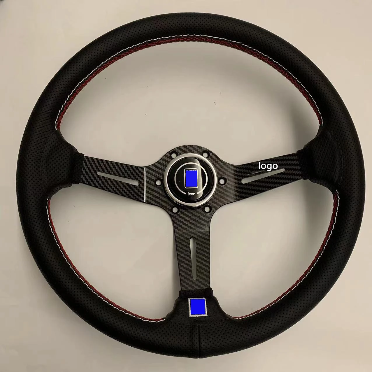 

Universal 350MM Steering Wheel Universal Microfiber Steering Wheel For All Cars
