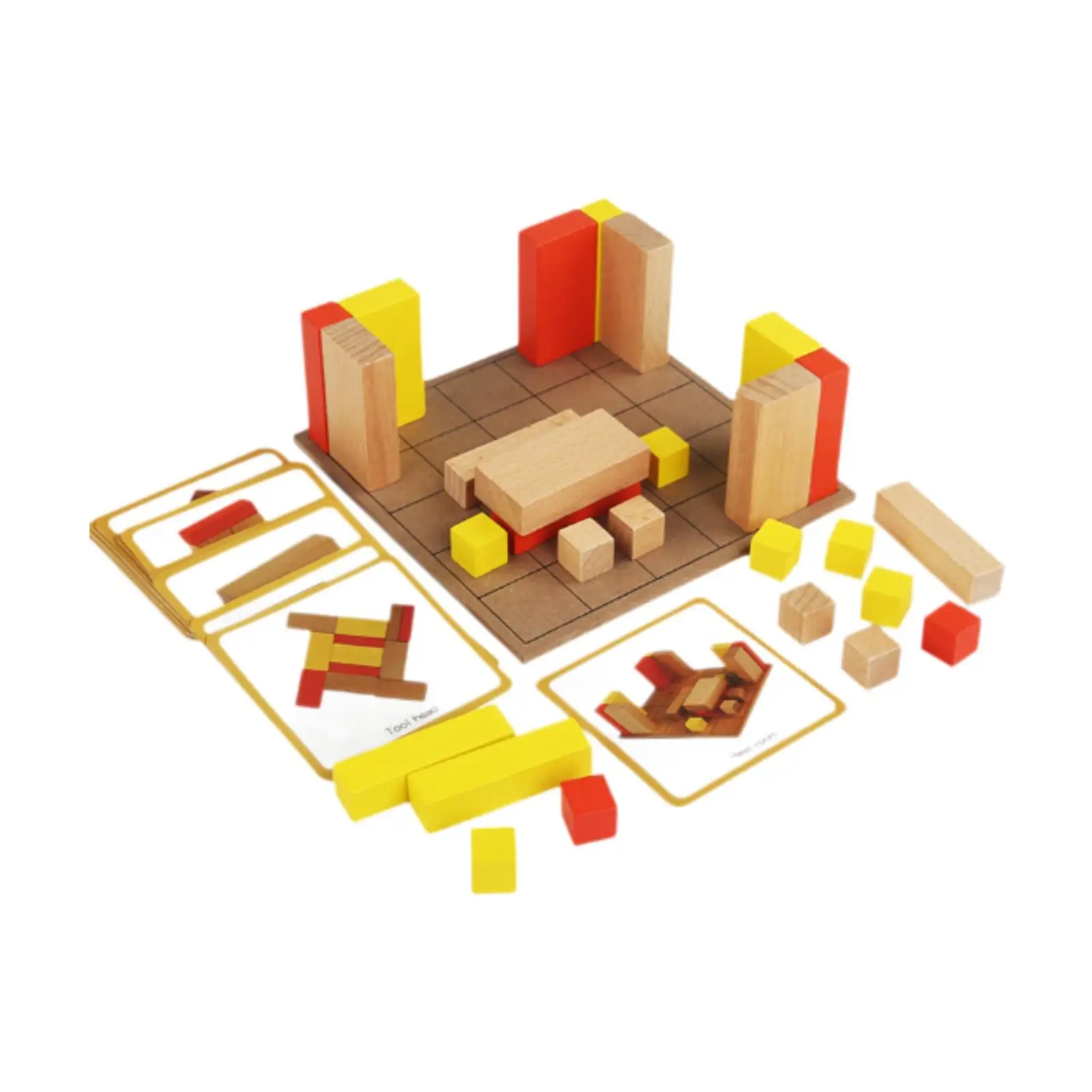 Wooden Blocks for Early Learning and Activities for Children