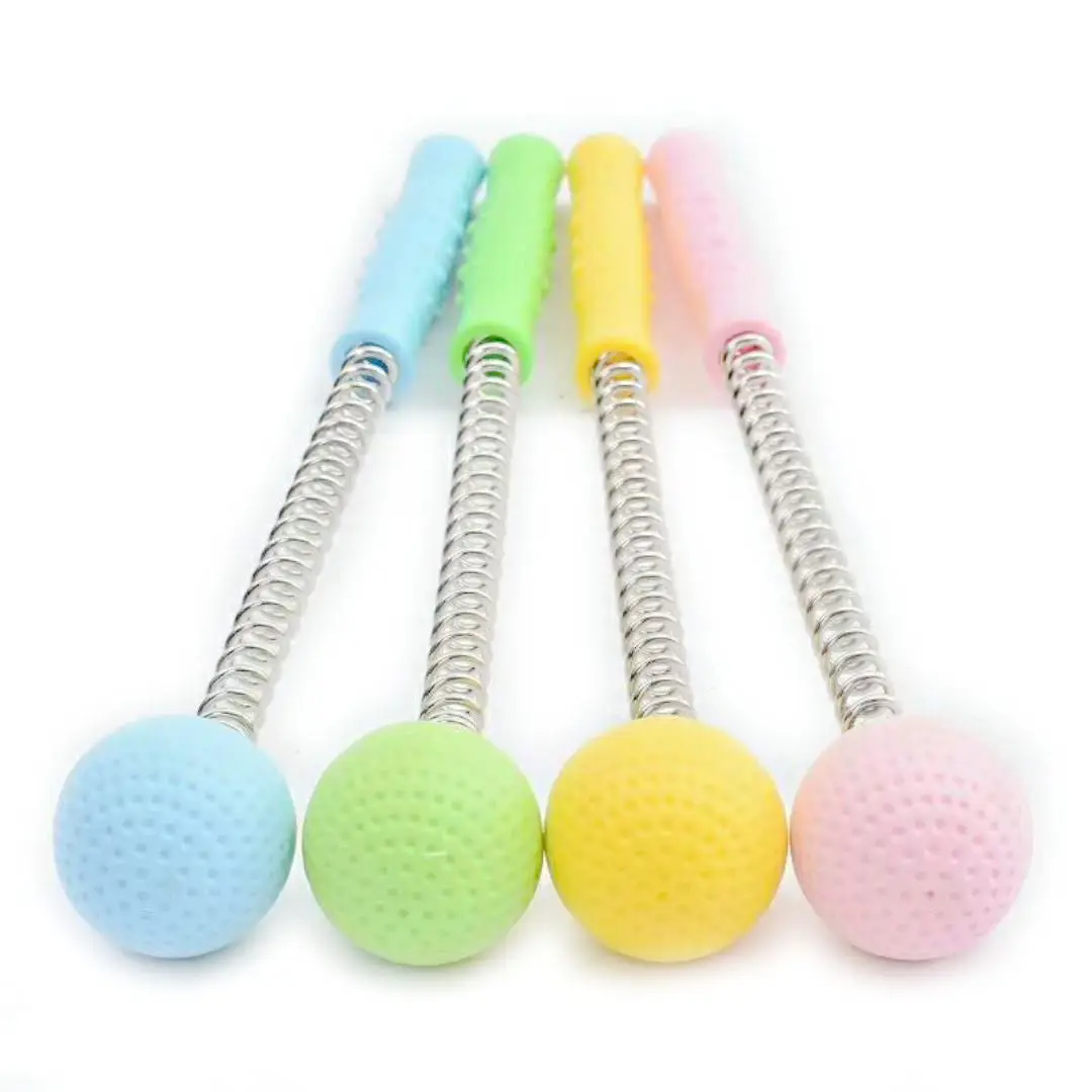 

Spring Silicone Massage Ball Golf Flexible Tapping Meridian Hammer for Men and Women - Gift