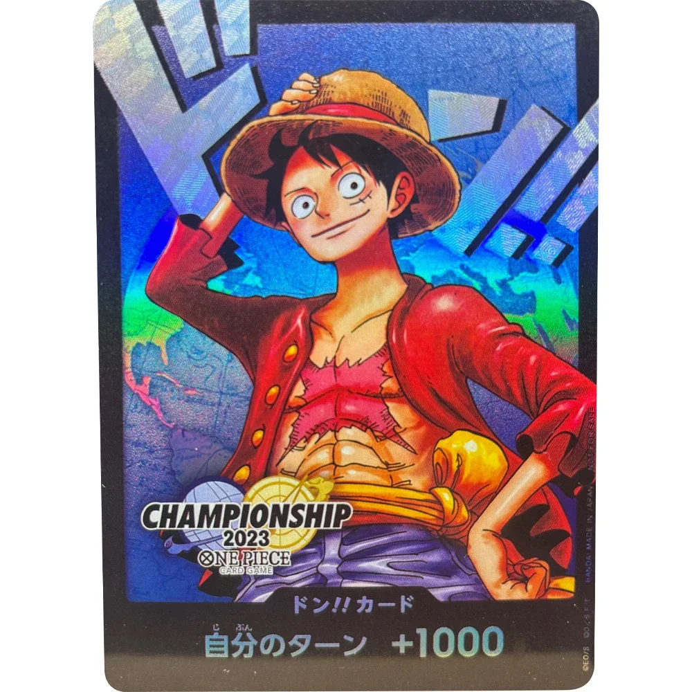 قطعة واحدة من بطاقات جمع DIY دون!! لعبة CARD Monkey D. Luffy UTA عالية الجودة مصنوعة يدويًا لعبة هدية لبطاقات الرسوم المتحركة #5