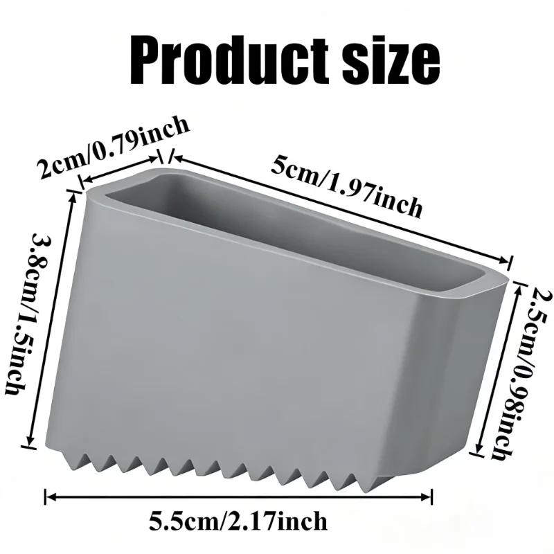 Heavy Duty Step Ladder Feet Cover Anti Slip Rubber Ladder Leg Cover Replacement Leg Pad Floor Scratch Protector Home Foot Sleeve