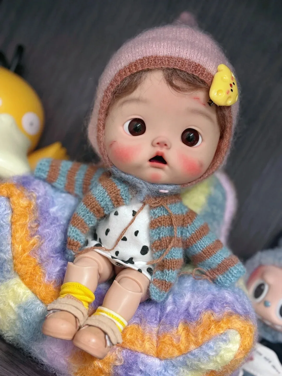 새로운 SD BJD 인형 샵 25cm 여자/남자 1/6 데이투 루 레진 장난감 모델 헤드 생일 선물 재고 있음 무료 배송