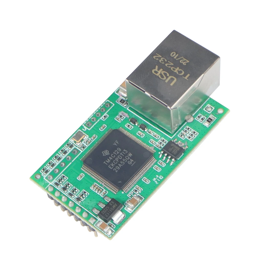 

USR-TCP232-E2 Pin Type Serial UART TTL to LAN Ethernet Module 2 serial ports Server TCP IP Protocol T2