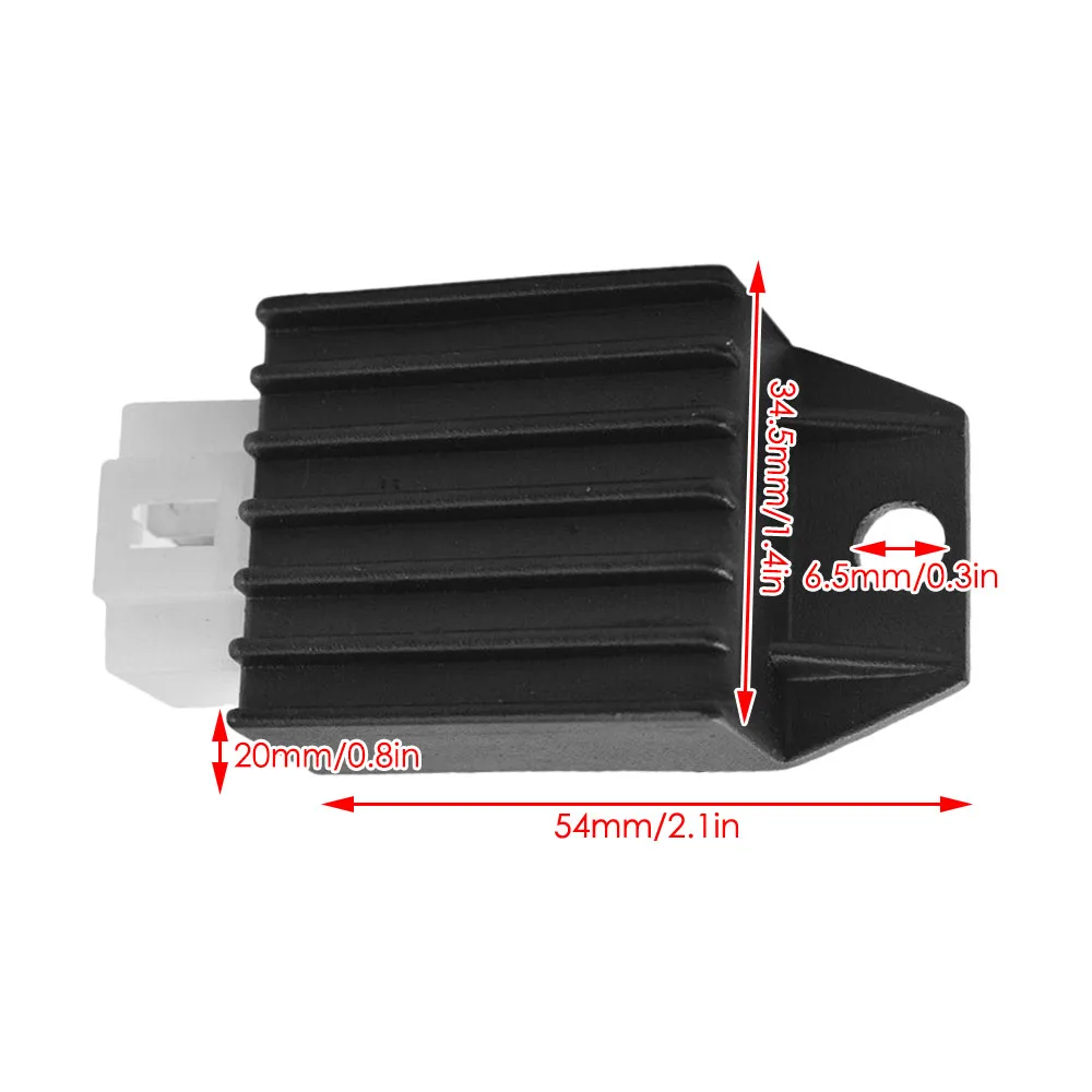 12V 4 Pin Motorcycle Voltage Regulator Rectifier For GY6 50cc 150cc Scooter Moped ATV Taotao