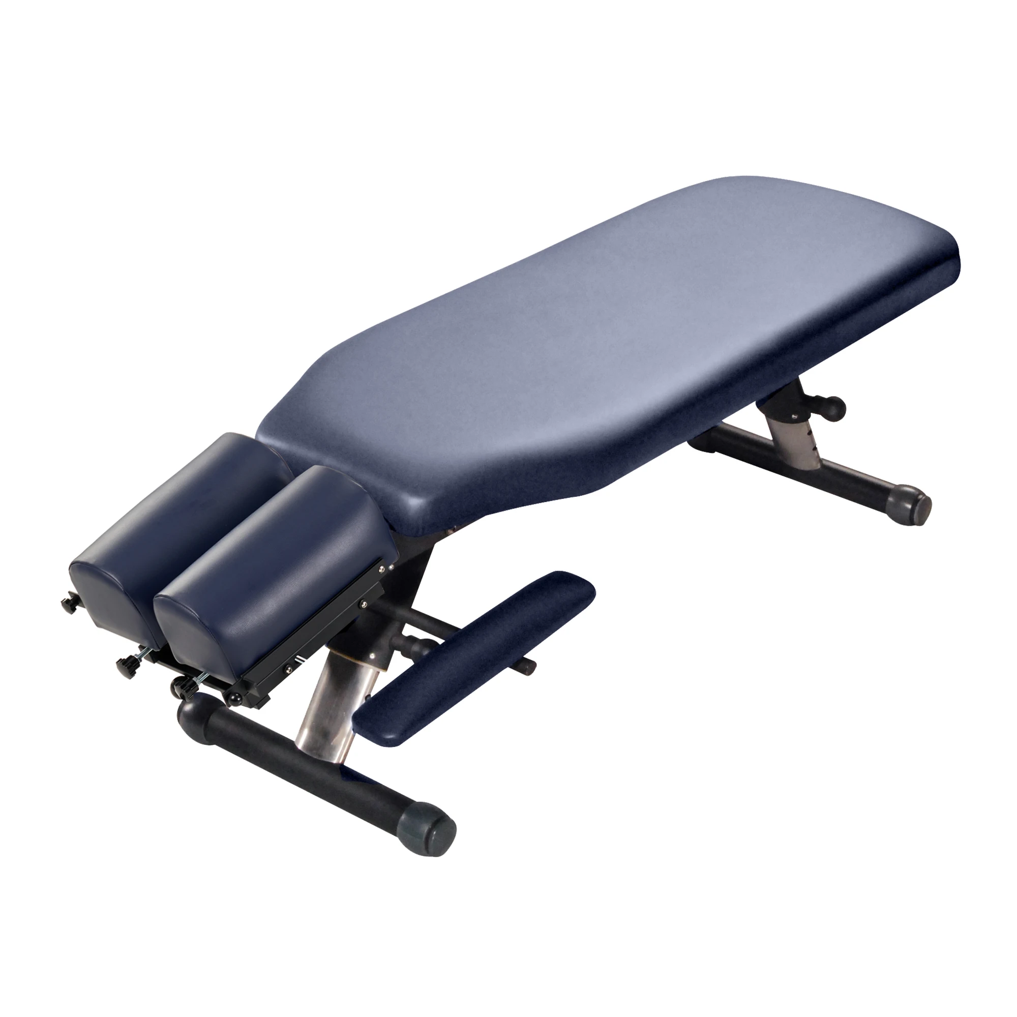 Hemet Iron-220 Factory Custom Adjust Sturdy Heavy Duty Multi-function Traction Table Chiropractic Table Chiropractic Bed