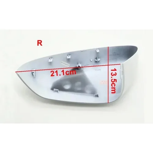 Imagen 2 del producto Para Mg ZS para Shanghai Mg Suv 2017 2018 2019 cubierta de montaje de espejo de marcha atrás de coche lámpara de luz de giro marco de lente retrovisor